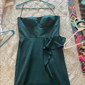 Dress the population long gown